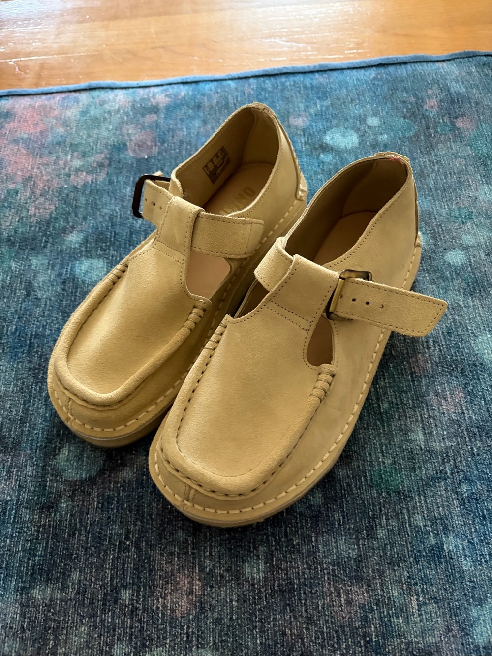 Clarks Nomad T-bar Shoes